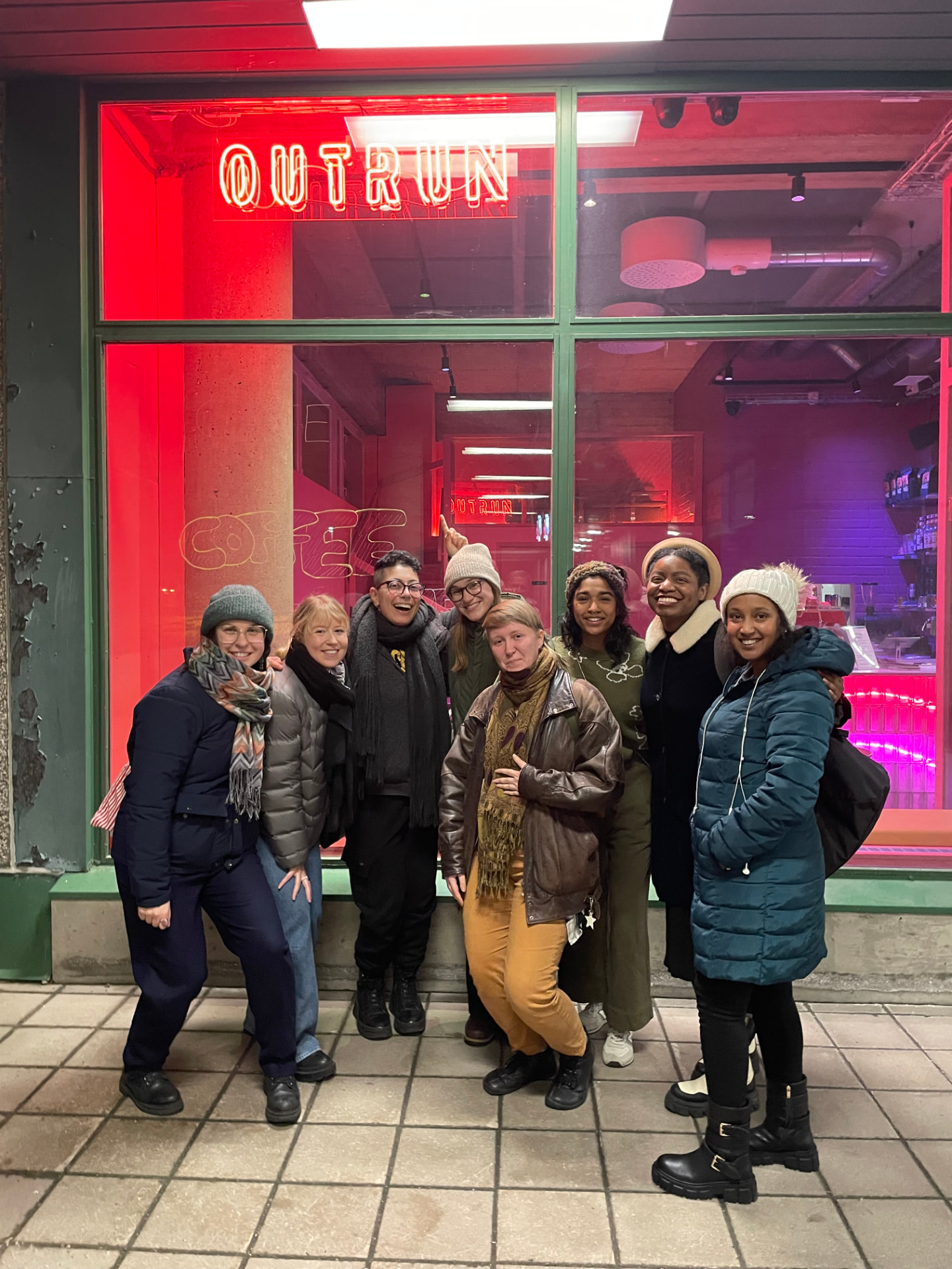 Participants at an UPWARD meetup in Helsinki
